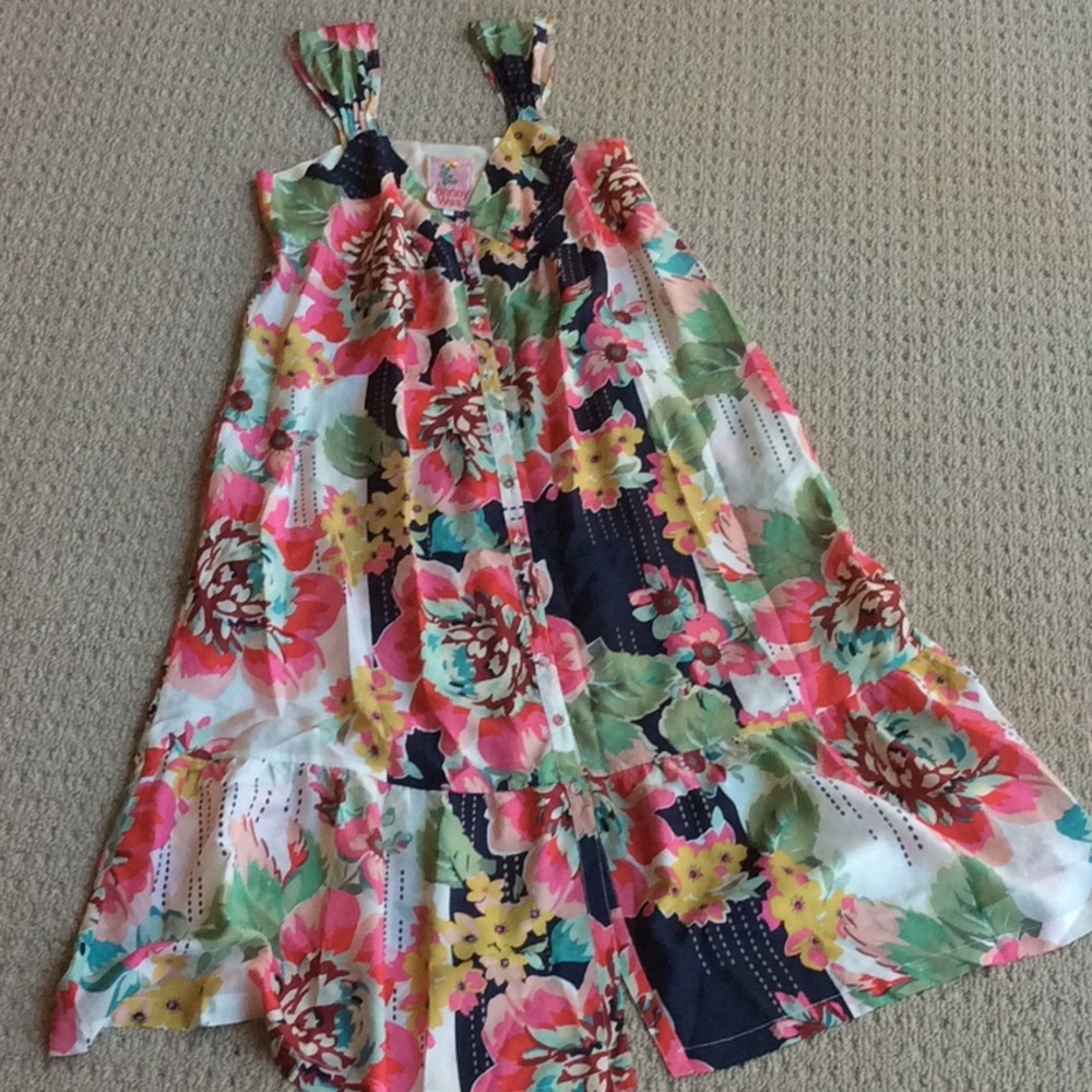 Johnny Was L  Silk Sundress